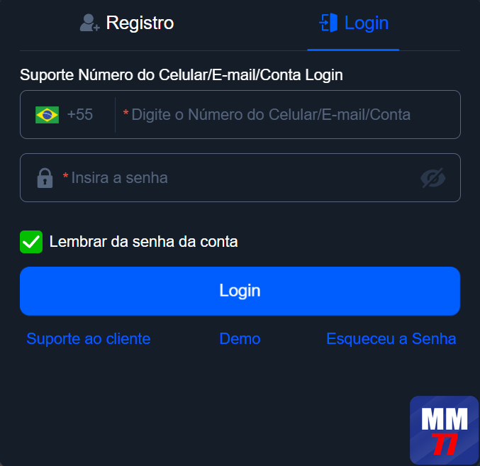 Cadastro no mm77.com: Sua Jornada de Sucesso Começa